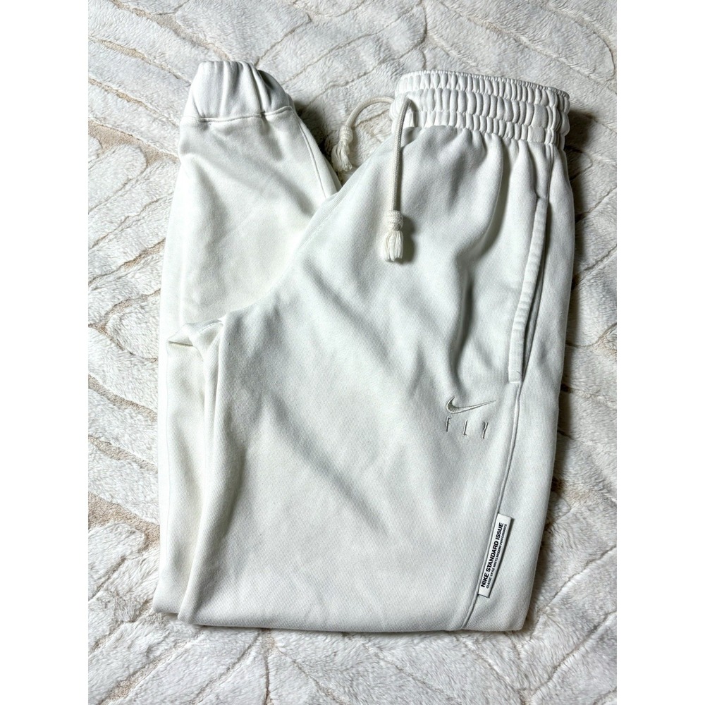NWT Nike XS Standard‎ Fit Cream Sweatpants Sweats RV $45